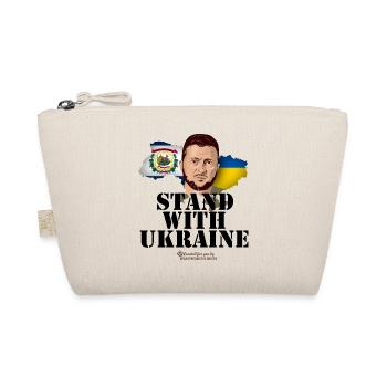Ukraine West Virginia T-Shirt Design - Bio-Täschchen - Natur - Vorne