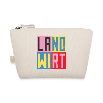 Landwirt Design - Bio-Täschchen - Natur - Vorne