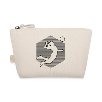 Women's volleyball volleyball - Organic Pouch - nature - Front