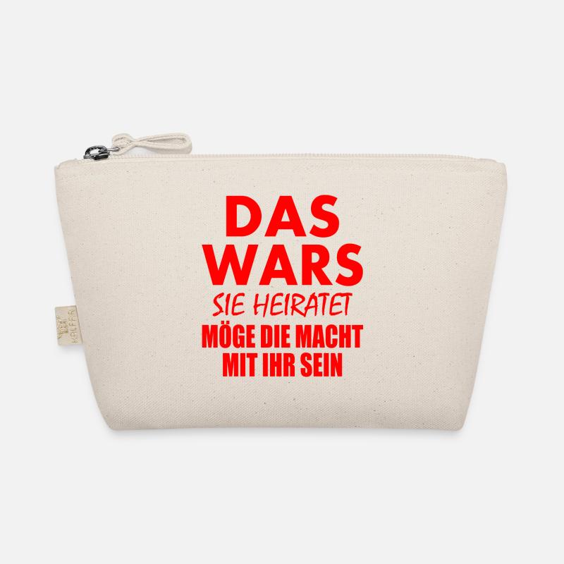 Das wars sie heiratet Bio-Täschchen