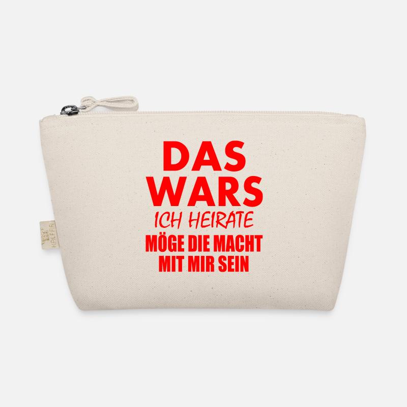 Das wars ich heirate Bio-Täschchen