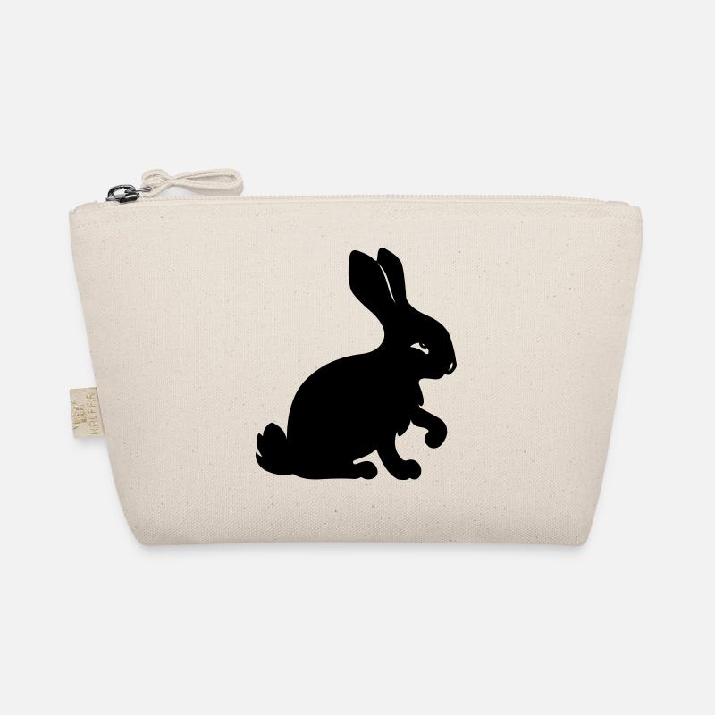 Rabbit shadow image year of the rabbit Organic Pouch