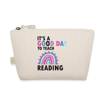Dyslexia Awareness and Dyslexia Teachers - Organic Pouch - nature - Front