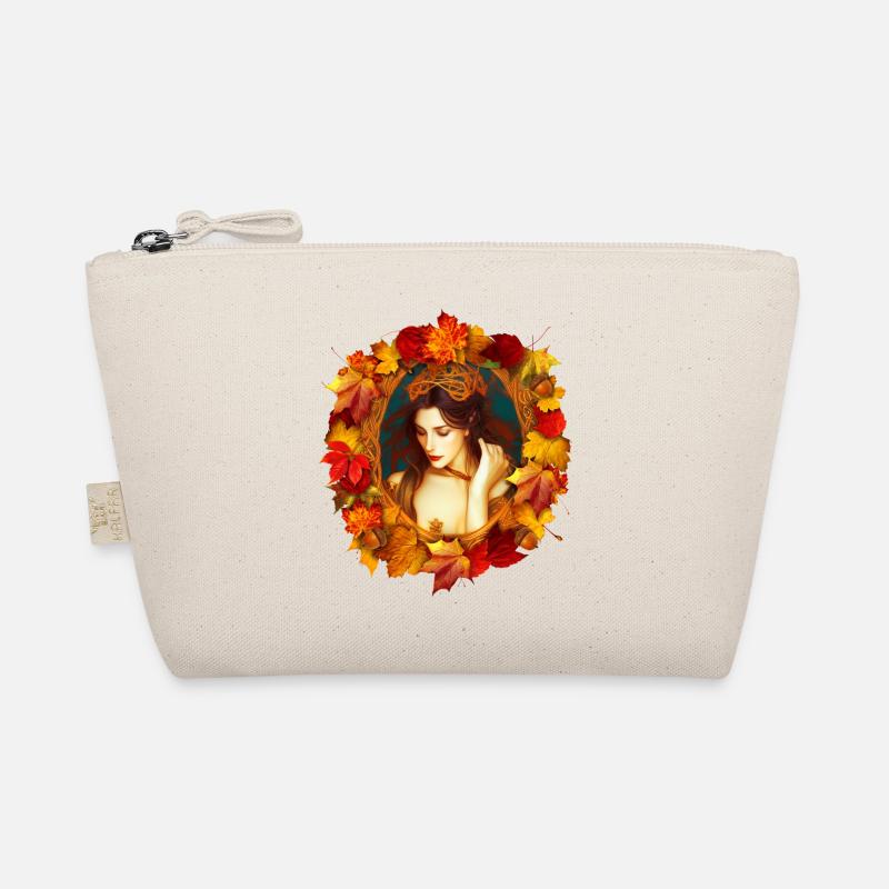 Fantasy-Kunst Herbst-Königin Bio-Täschchen