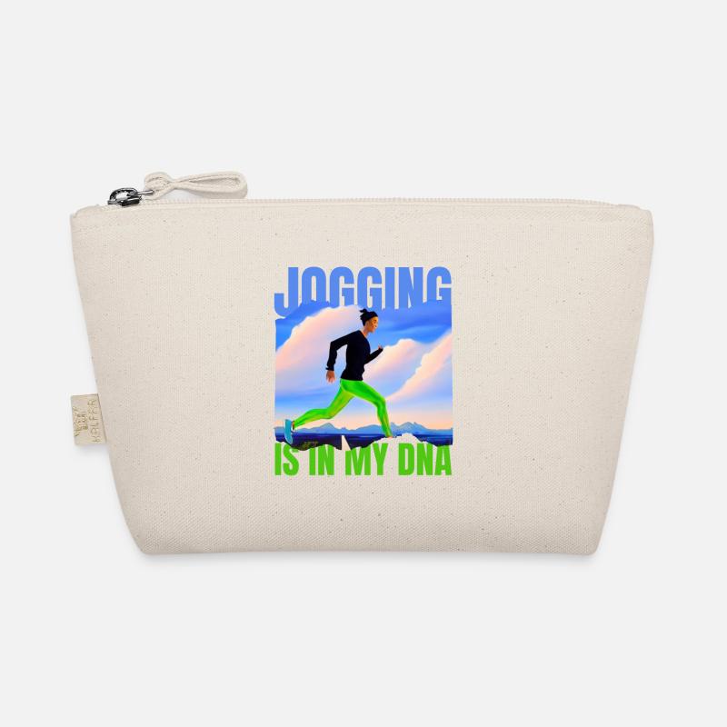 JOGGING IS IN MY DNA Organic Pouch