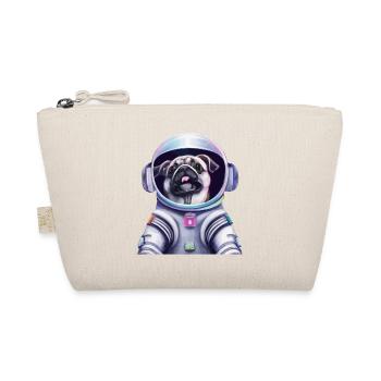 Chien carlin en combinaison spatiale Idée cadeau amusante - Trousse biologique - nature - Devant
