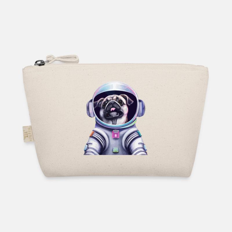 Chien carlin en combinaison spatiale Idée cadeau amusante Trousse biologique