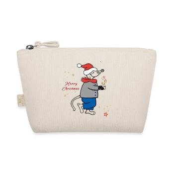 Merry Christmas, Advent - Organic Pouch - nature - Front
