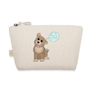 7 1 Floof woof blank - Bio-Täschchen - Natur - Vorne