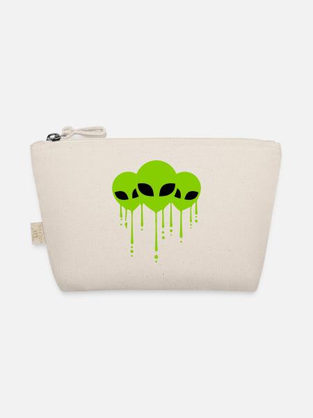 Graffiti Team 3 Aliens - Organic Pouch - nature - Front