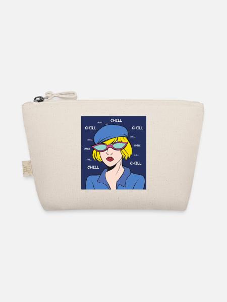 Chill Pop Art Lady - Trousse biologique - nature