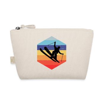 Slopestyle Damen Freestyle Ski Ski Freestyle - Bio-Täschchen - Natur - Vorne
