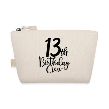 13th Birthday Crew B-day Party Squad 13 ans - Trousse biologique - nature - Devant