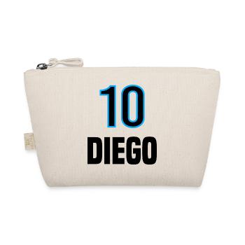Diego 10 Black and Blue - Organic Pouch - nature - Front
