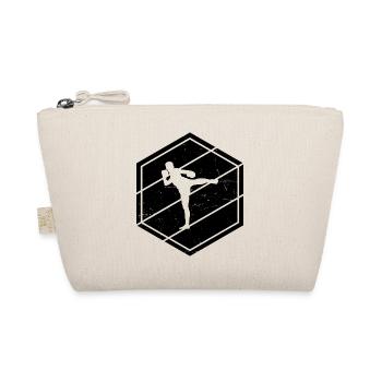 Boxe Thaïlandaise Boxeuse Thaïlandaise Femmes Thaïlande Boxe Thaï - Trousse biologique - nature - Devant