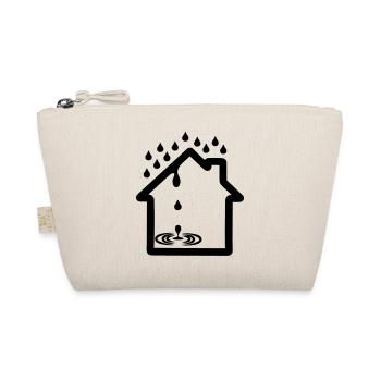 Toiture de logo de fuite de maison - Trousse biologique - nature - Devant