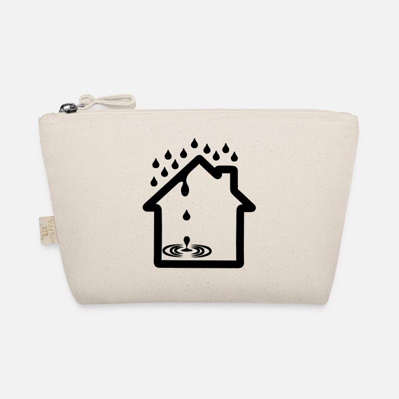 Toiture de logo de fuite de maison Trousse biologique