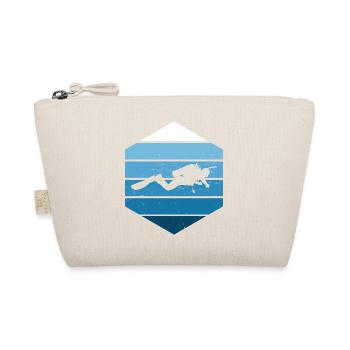 Scuba Tauchen Scuba Taucher Scuba Diver - Bio-Täschchen - Natur - Vorne
