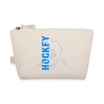 Hockey Field hockey Hockey player artificial turf - Organic Pouch - nature - Front