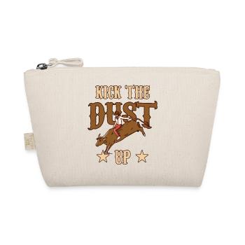 Bull Riding - Organic Pouch - nature - Front