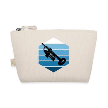 Trumpet Trumpet Women Jazz Trumpeter Trumpet Spi - Organic Pouch - nature - Front