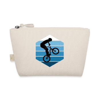 bmx jungen Damen Bike Radfahren bmx bmx fahrrad - Bio-Täschchen - Natur - Vorne
