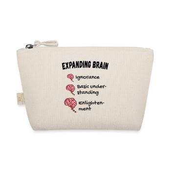 Expanding Brain Meme - Organic Pouch - nature - Front