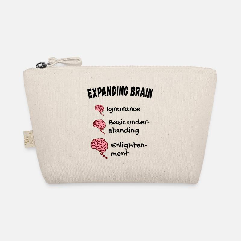 Expanding Brain Meme Organic Pouch
