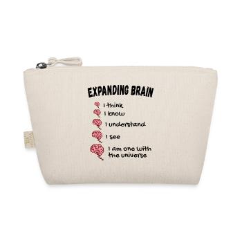 Expanding Brain Meme - Organic Pouch - nature - Front