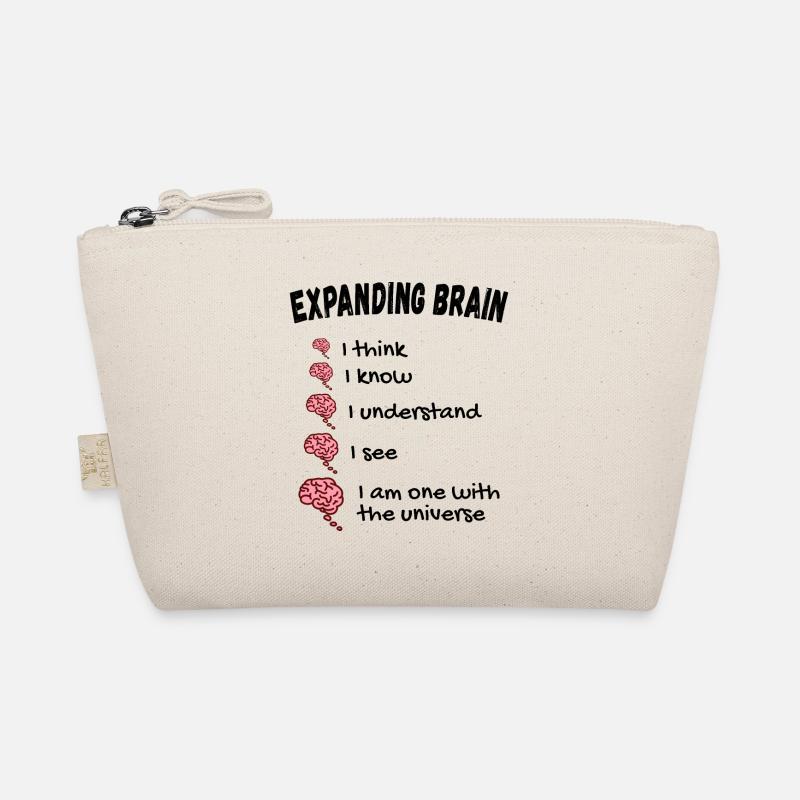 Expanding Brain Meme Organic Pouch