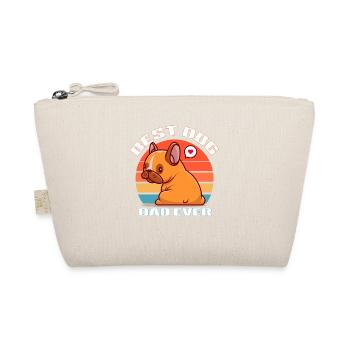 Best Dog Daddy Retro Sun - Organic Pouch - nature - Front