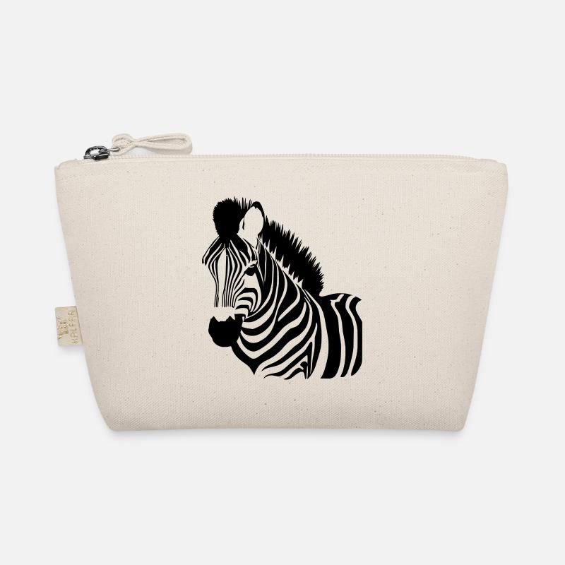 Fun Zebra Cartoon Nature Animal Safari Vector 3 Trousse biologique