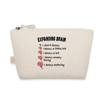 Expanding Brain Meme - Organic Pouch - nature - Front