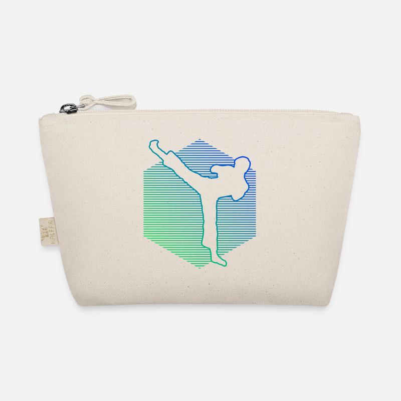 Kickboxing Kickboxer Kickboxen Damen Kickbox - Bio-Täschchen - Natur