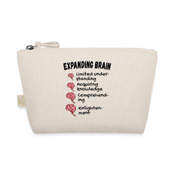 Expanding Brain Meme - Organic Pouch - nature - Front
