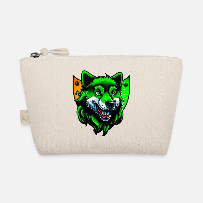 Loup de la Saint-Patrick aux couleurs irlandaises Trousse biologique
