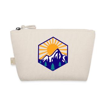 Adventure Travel Hiking Mountain - Organic Pouch - nature - Front