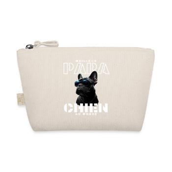 Meilleur Papa Chien Au Monde - Trousse biologique - nature - Devant