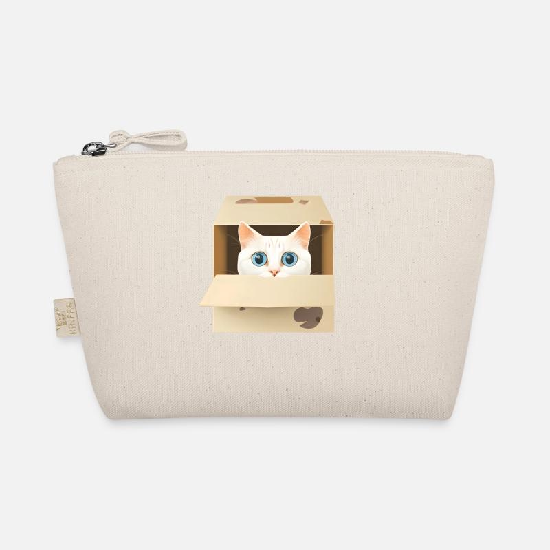 Zerbrechliche Katze Bio-Täschchen
