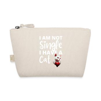 Je ne suis pas célibataire, j'ai un chat - Trousse biologique - nature - Devant