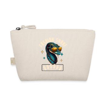 Serpent Glam Couture - Organic Pouch - nature - Front