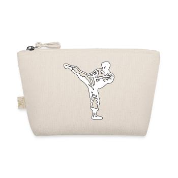 Karate White - Organic Pouch - nature - Front