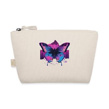Vaporwave Papillon Esthétique - Trousse biologique - nature - Devant