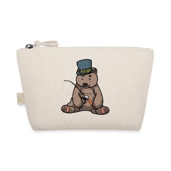 Brown Bear Grizzly Amgler canne à pêche - Trousse biologique - nature - Devant