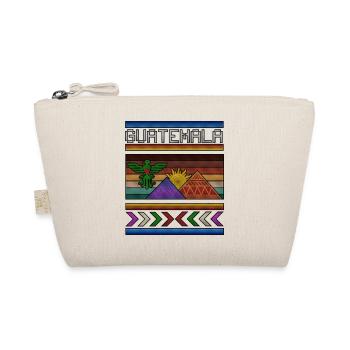 Guatemala Guatemalan Flag DNA I Gift - Organic Pouch - nature - Front