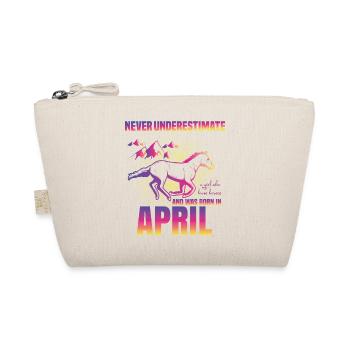 Cette fille aime les chevaux | Avril - Trousse biologique - nature - Devant