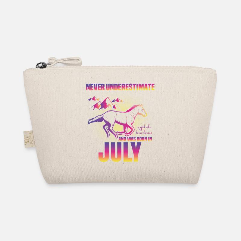 Dieses Mädchen liebt Pferde | Juli Bio-Täschchen