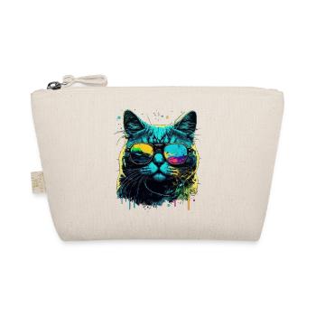 Cool cat - Organic Pouch - nature - Front