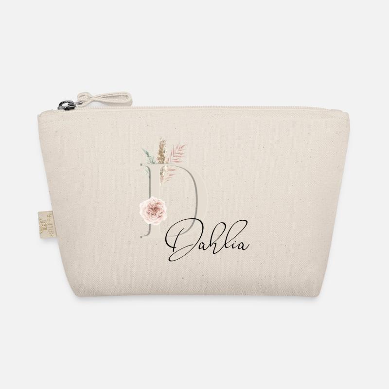 Dahlia! Name Boho Organic Pouch
