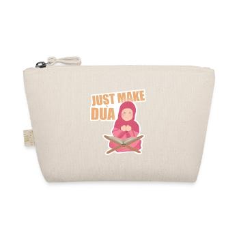 Just Make Dua - Bio-Täschchen - Natur - Vorne